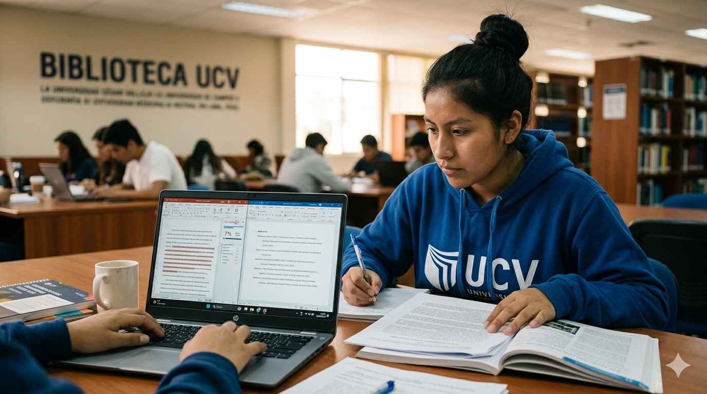 Reducción de Turnitin tesis UCV