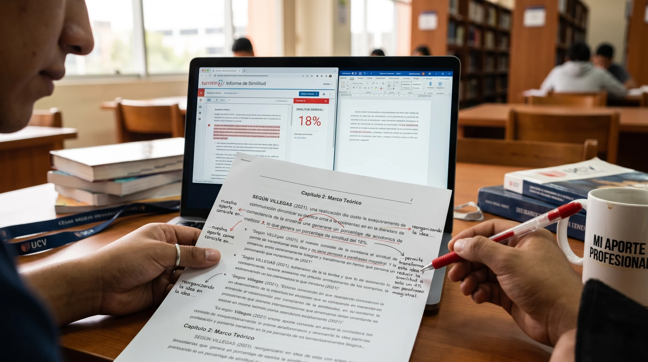 Control de plagio Turnitin tesis UCV