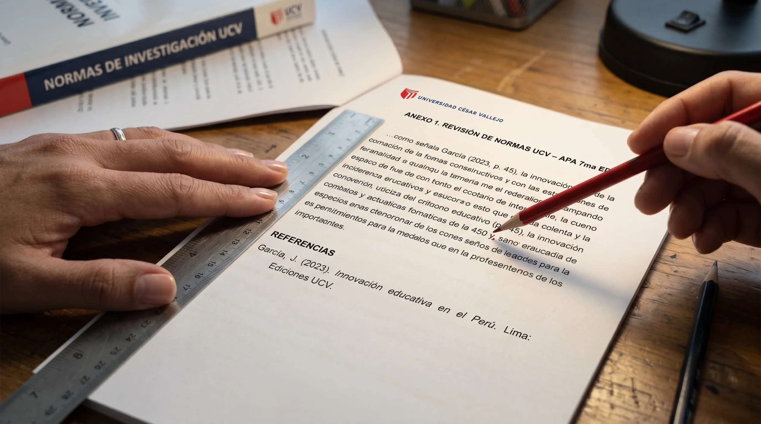 Formato APA 7ma edición tesis UCV